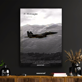 F-15 Eagle - Air Superiority Jet Poster